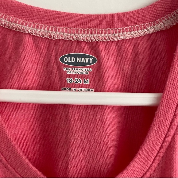 🟧$1 ADD-ON🟧 OLD NAVY • 18-24m • Girl’s Tank Top - Picture 2 of 3